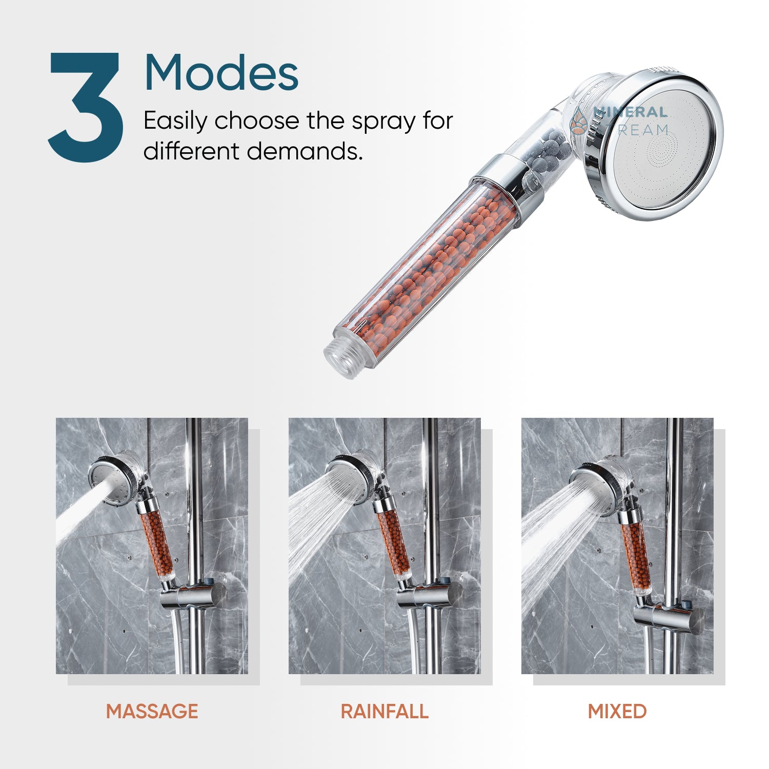 Eco-Friendly Dual Shower System