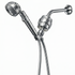 MineralStream Duo Shower Head Complete Shower Kit in chrome with arm, holder and inline filter