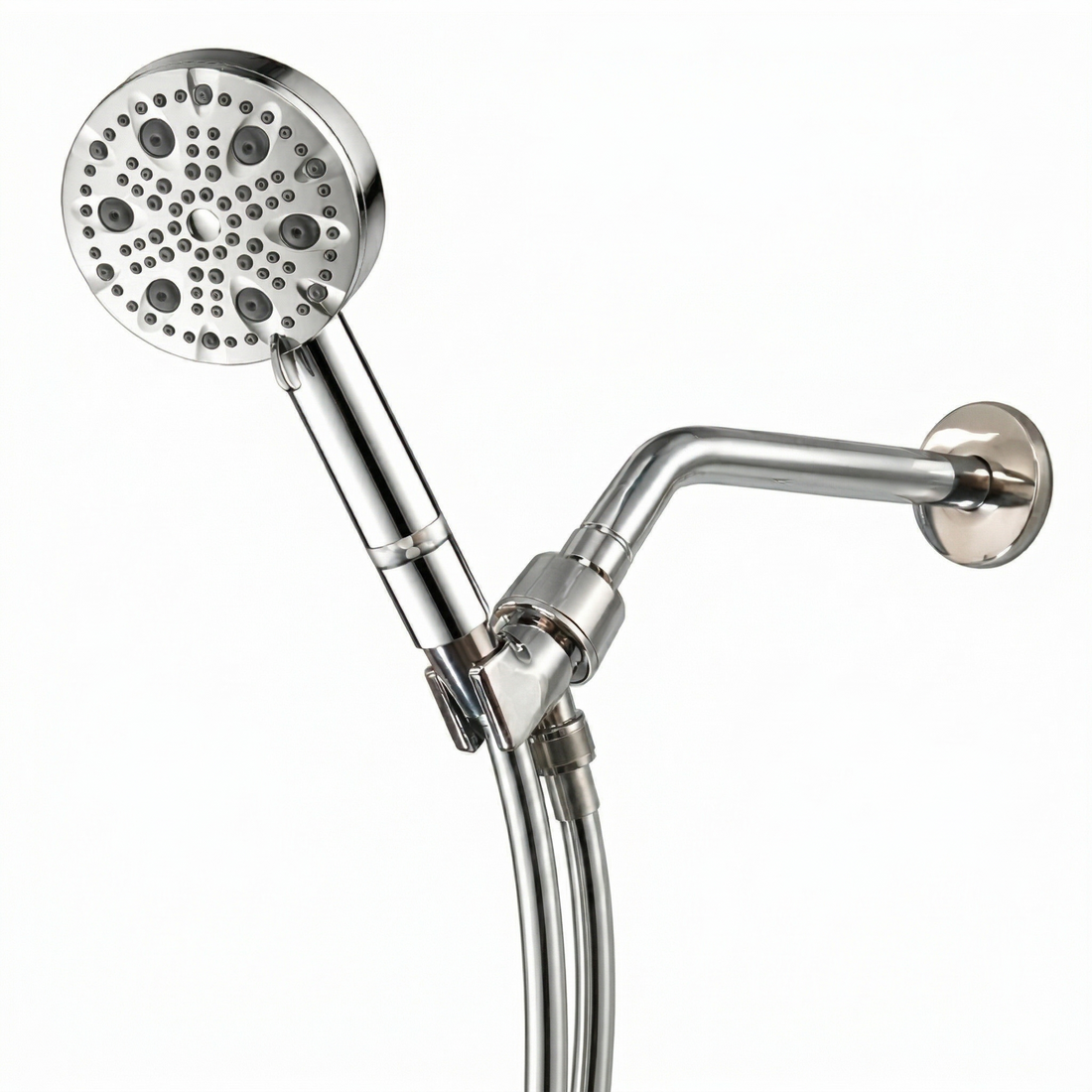 Luxe 9 Mode Showerhead Shower Essentials Kit