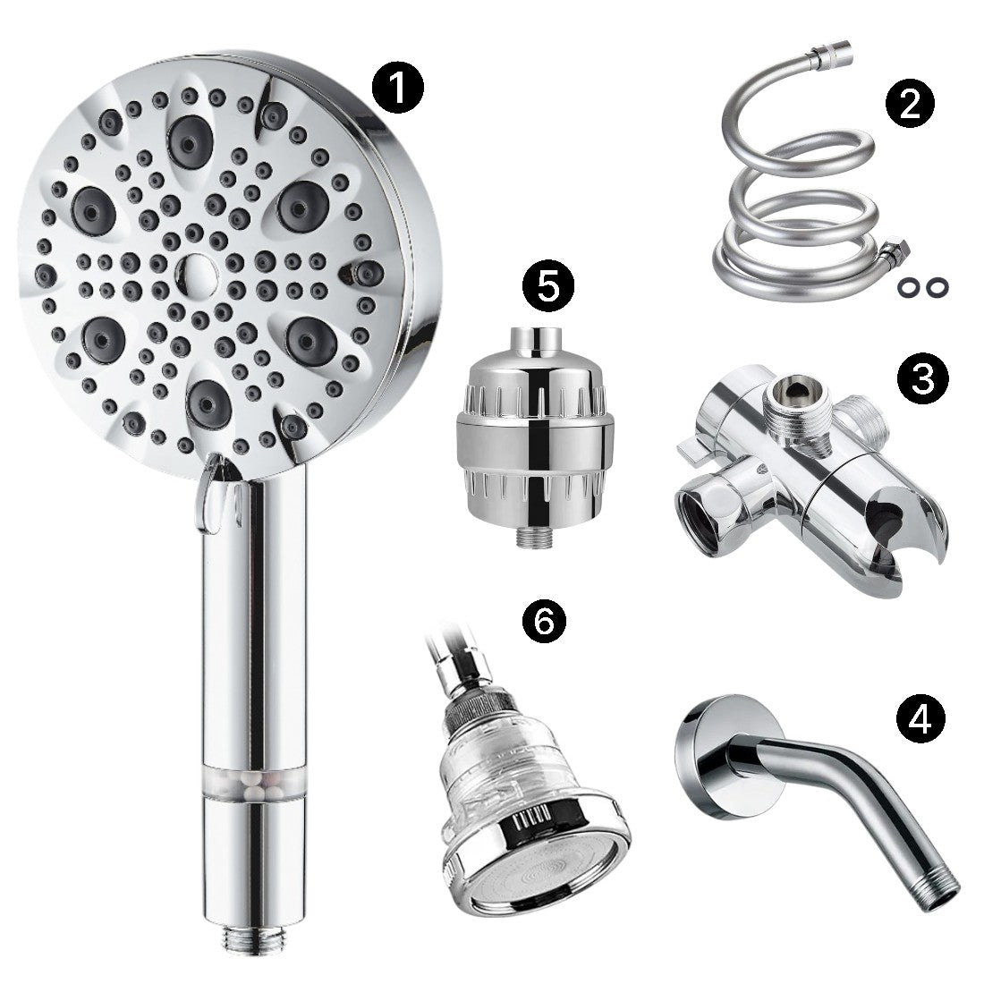 Luxe 9 Mode Dual Shower System